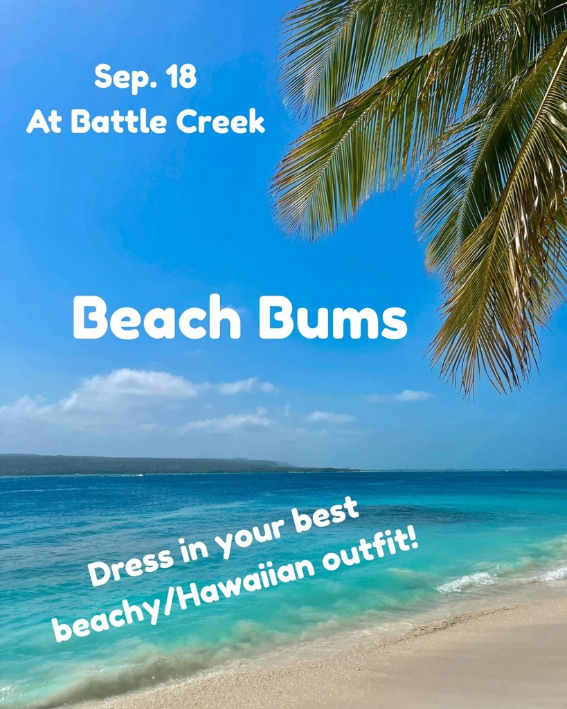 Sept 18 at Battle Creek student section theme will be Beach Bums