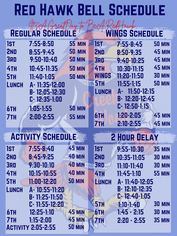 bell schedule