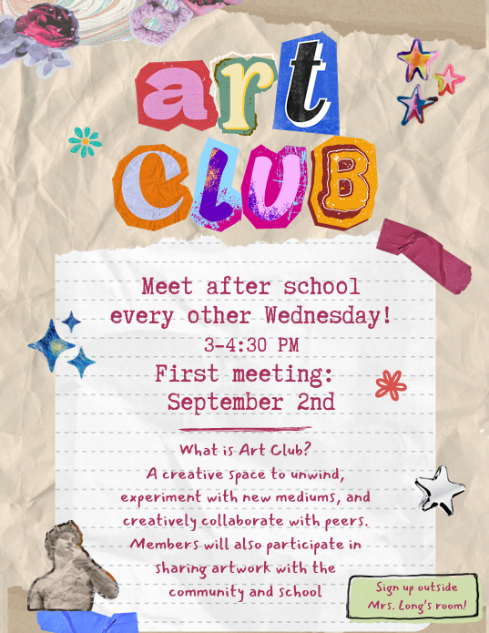 Art Club Info