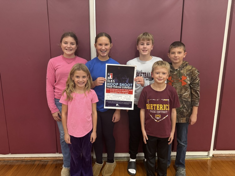 Elks Hoop Shoot Winners