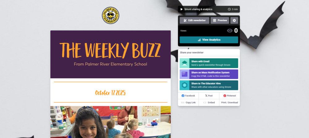 The Weekly Buzz from Palmer River Elementary School