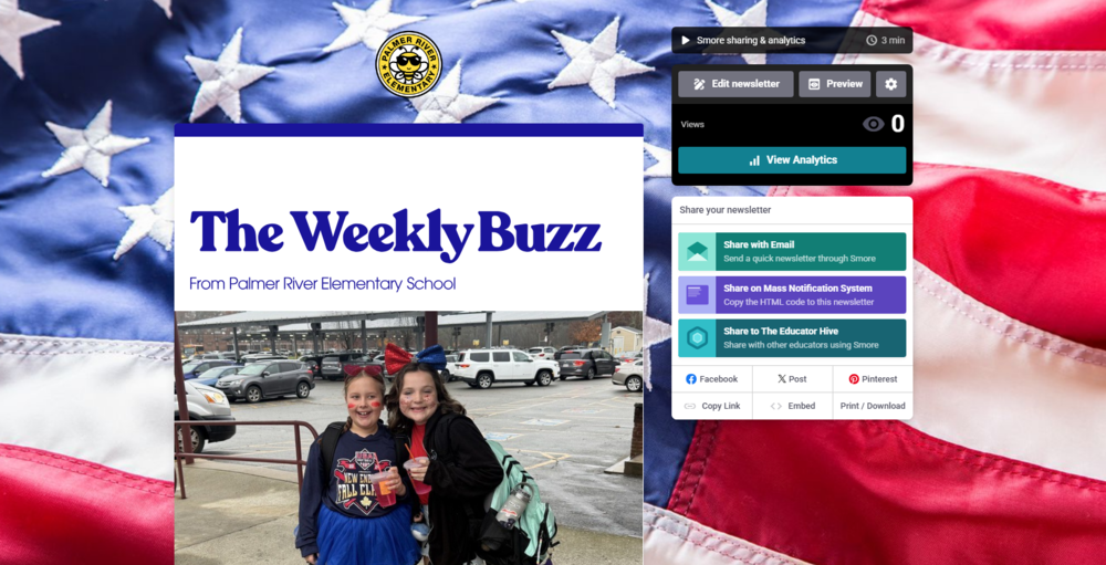 The Weekly Buzz from Palmer River Elementary School