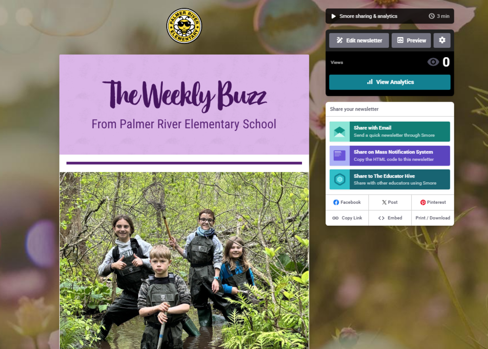 The Weekly Buzz from Palmer River Elementary School