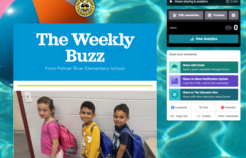 The Weekly Buzz from Palmer River Elementary School
