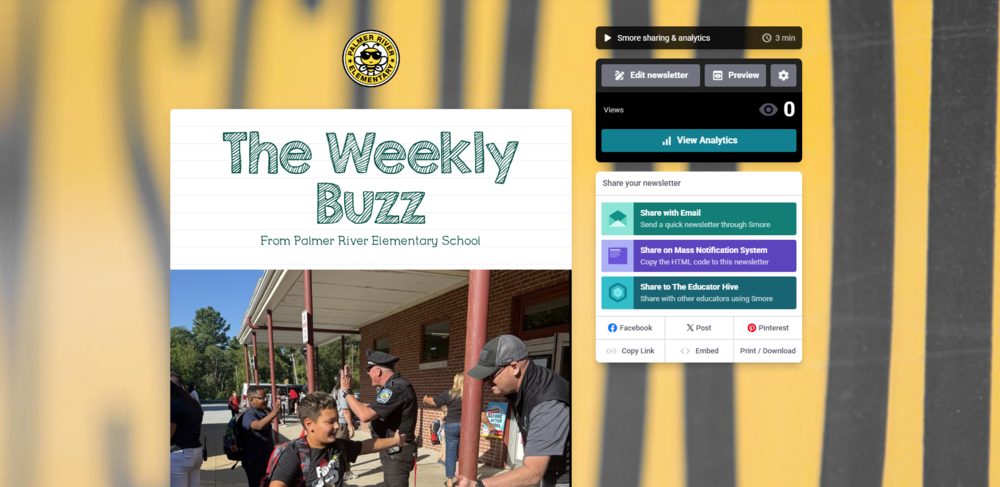 The Weekly Buzz from Palmer River Elementary School