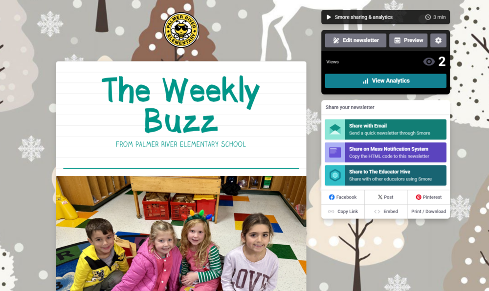 The  Weekly Buzz from Palmer River Elementary School