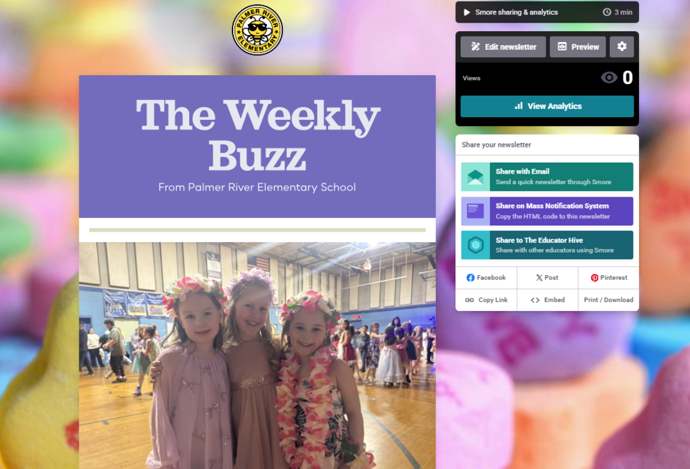 The Weekly Buzz from Palmer River Elementary School