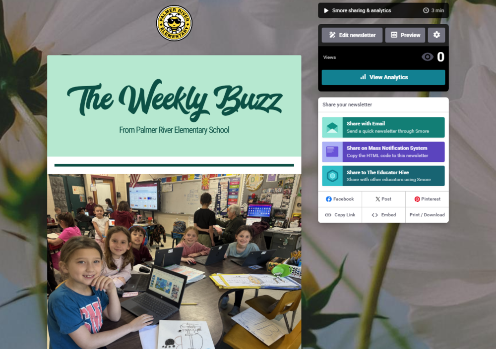 The Weekly Buzz from Palmer River Elementary School