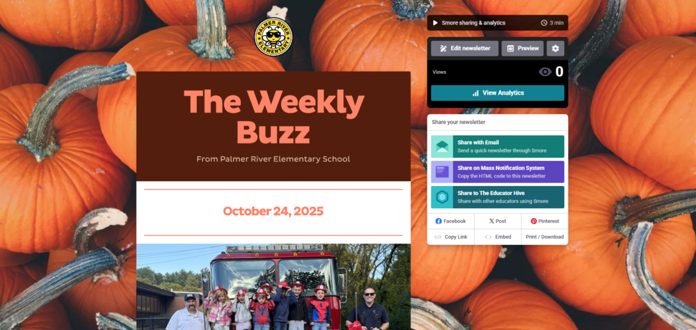 The Weekly Buzz from Palmer River Elementary School