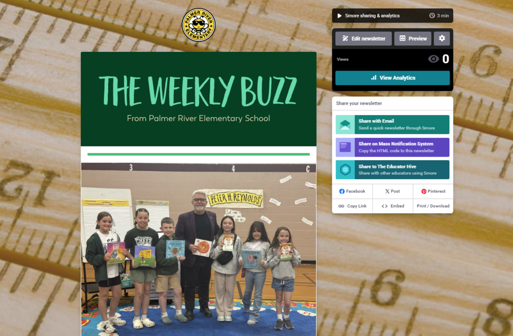 The Weekly Buzz from Palmer River Elementary School