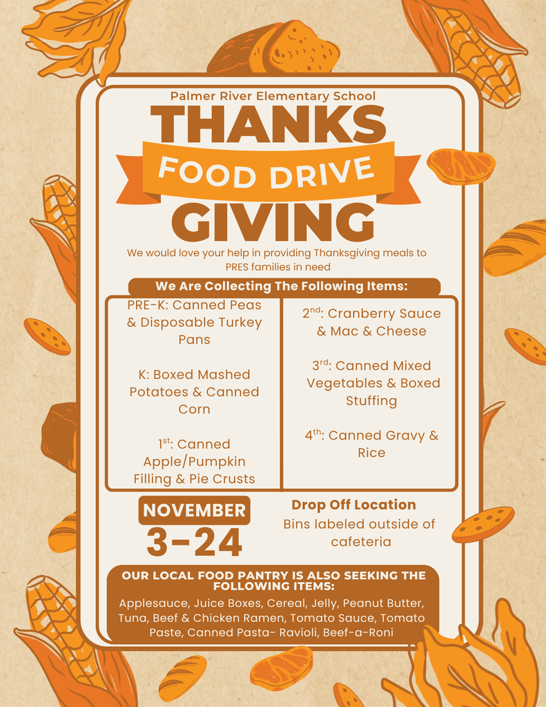 PRES Thanksgiving Food Drive