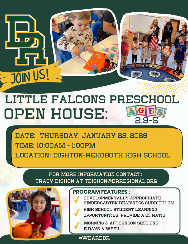Little Falcons Open House Flier