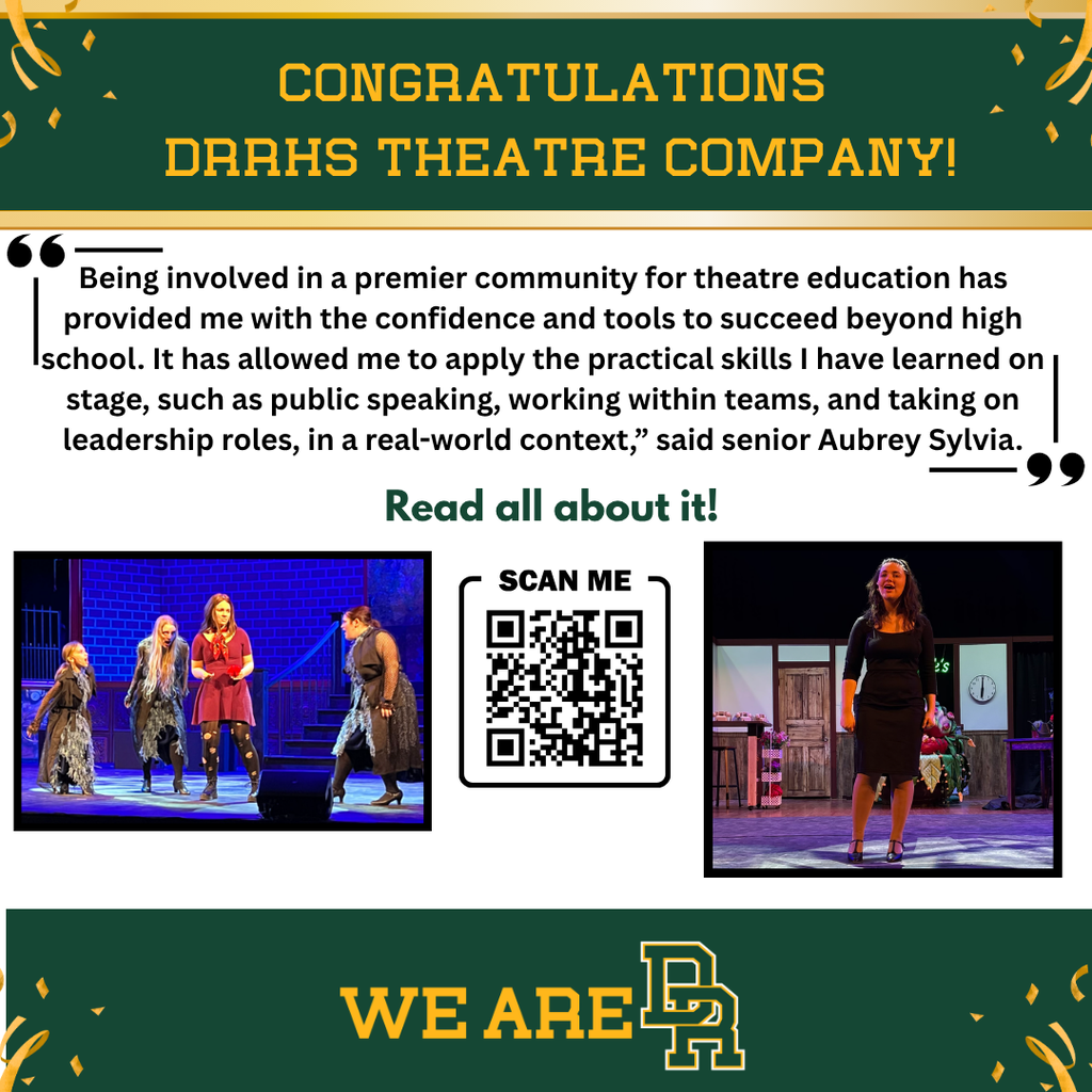 Theatre quote and images and link to the article