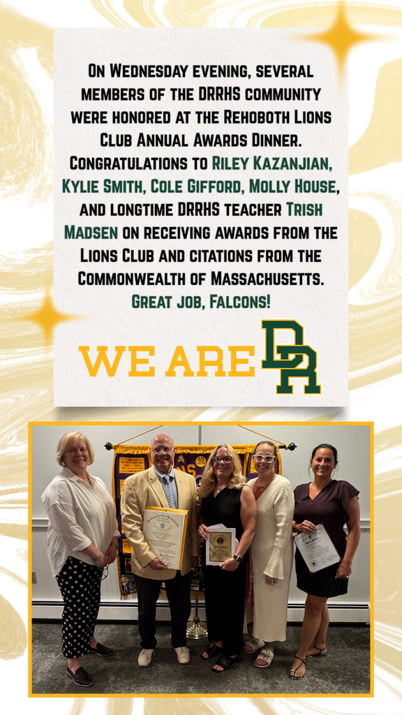 Spring Showcase Night and Rehoboth Lions Club Annual Awards at DRRHS