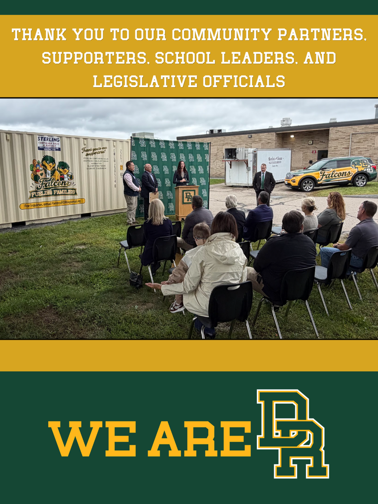 Thank you to our community partners, supporters, school leaders, and legislative officials