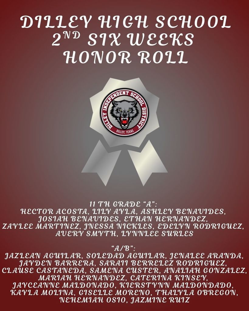 DHS Honor Roll