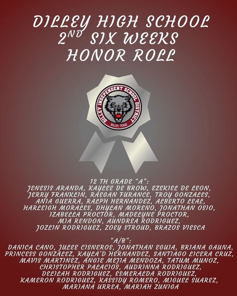 DHS Honor Roll