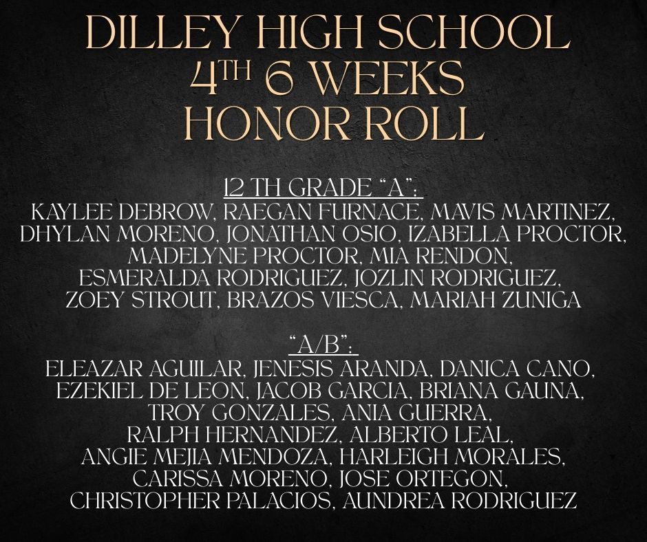DHS Honor Roll