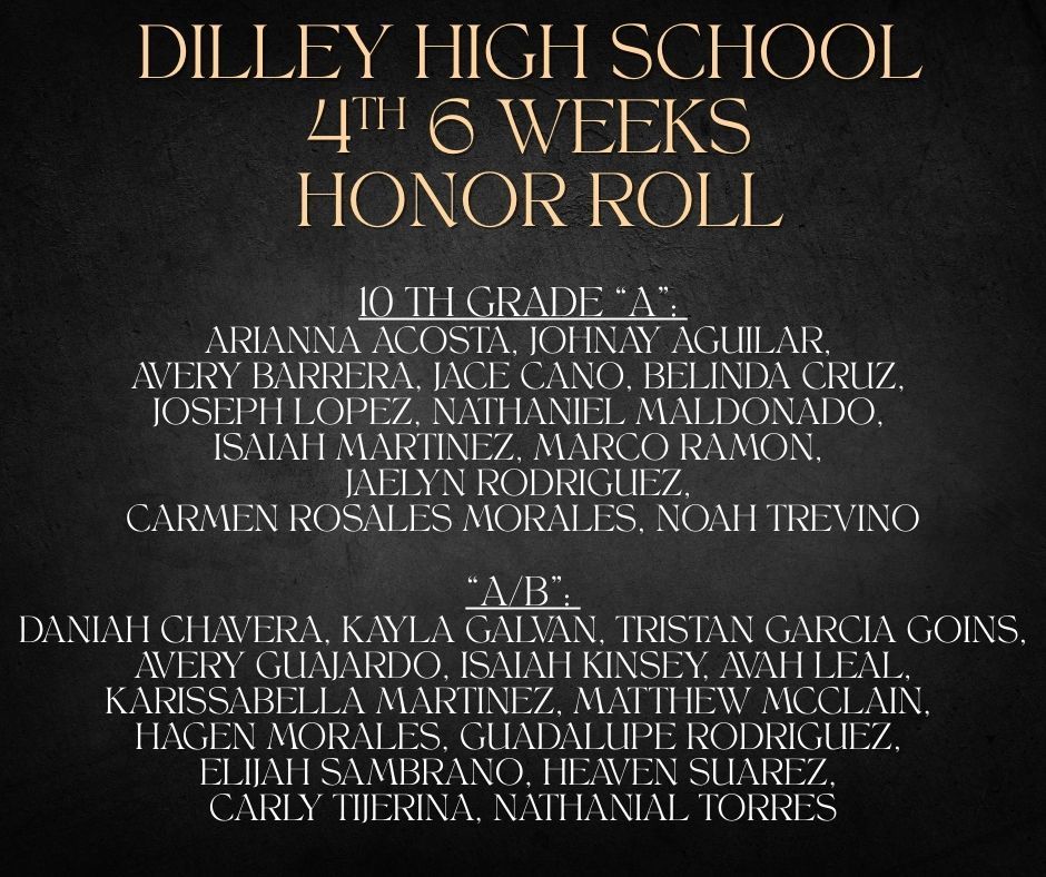 DHS Honor Roll