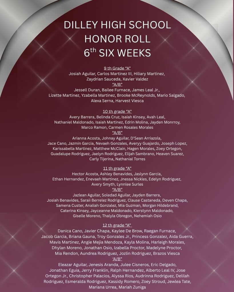 DHS Honor Roll
