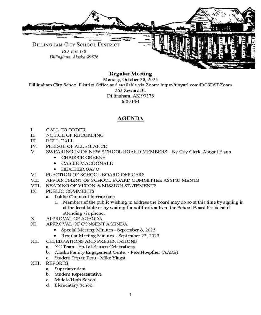 Agenda