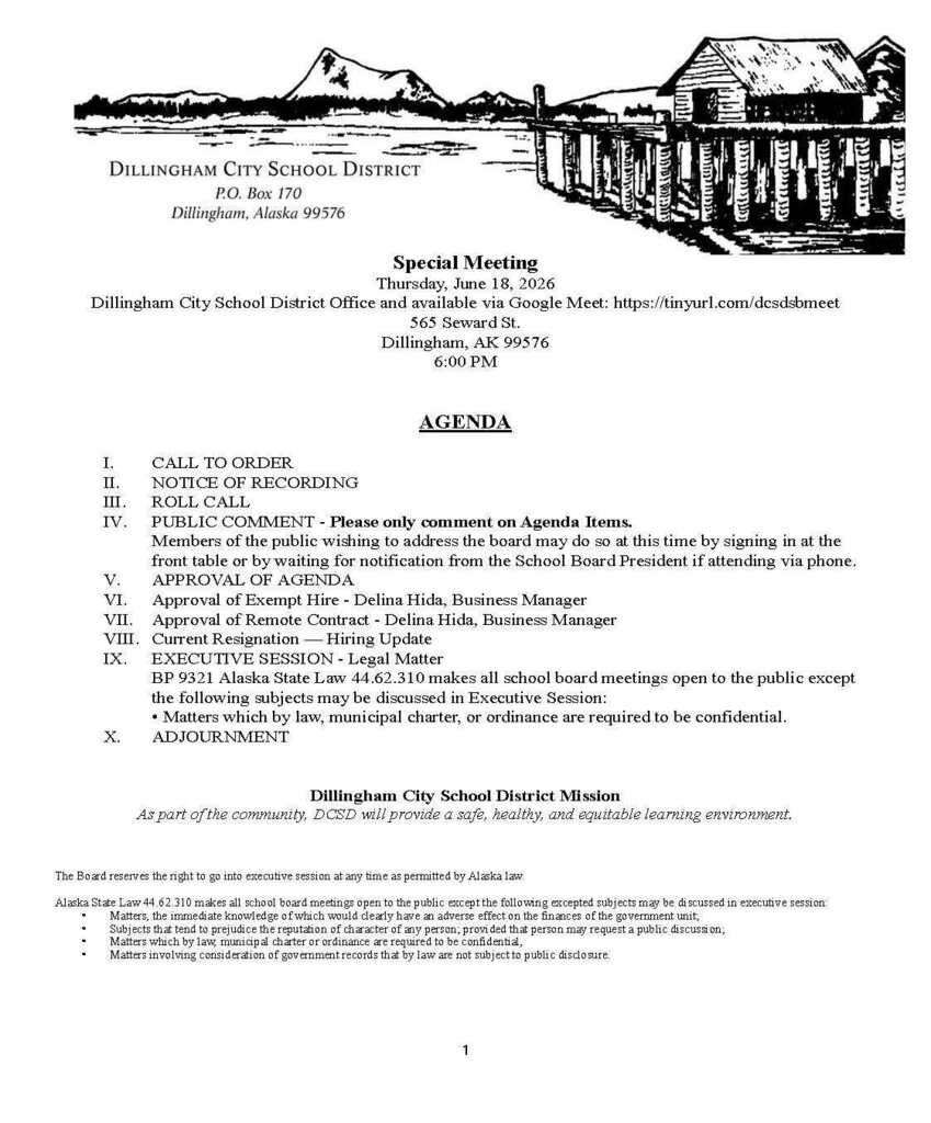 Agenda