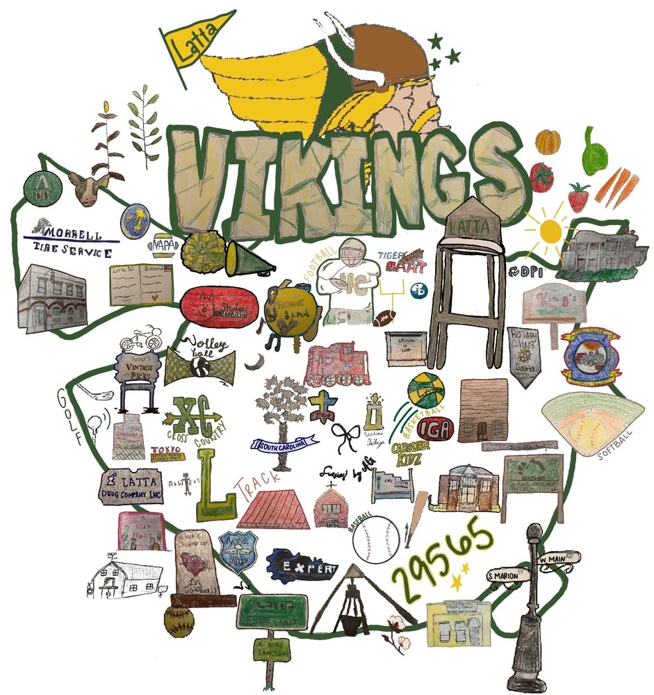 LMS Art design for annual Christmas art sale