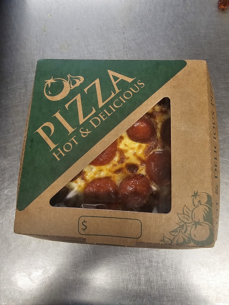 Pizza on a la carte line