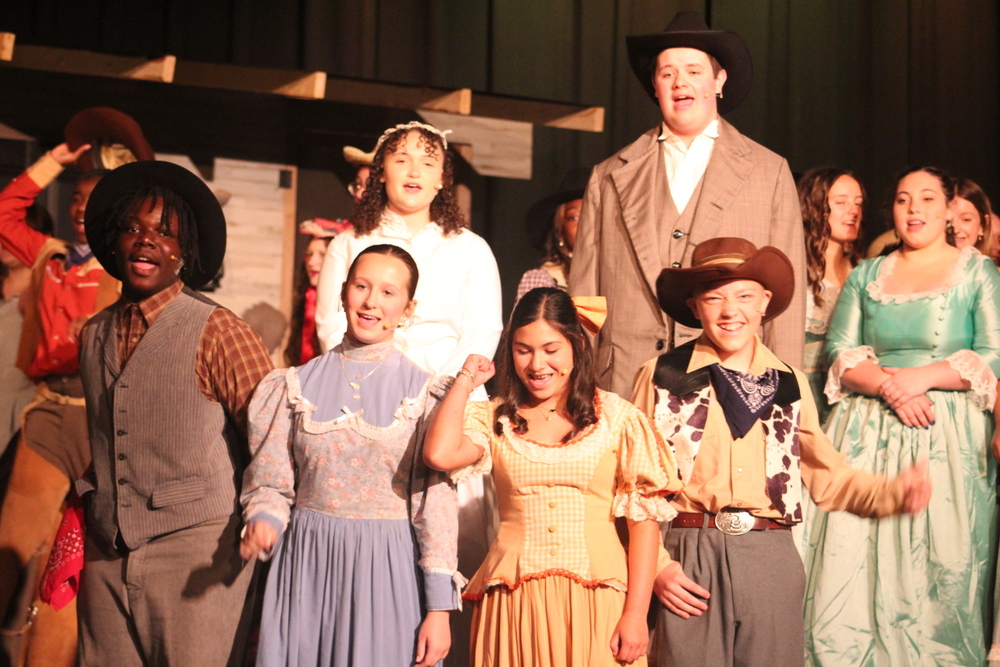 Students perform Oklahoma (Youth Edition)