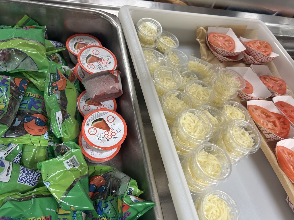 Cheese, tomatoes, Italian Ice