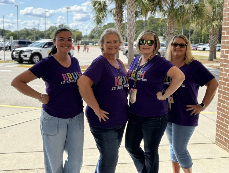 LES 5th grade teachers stress the importance of being at school!! “BRUH! Attendance Matters!"