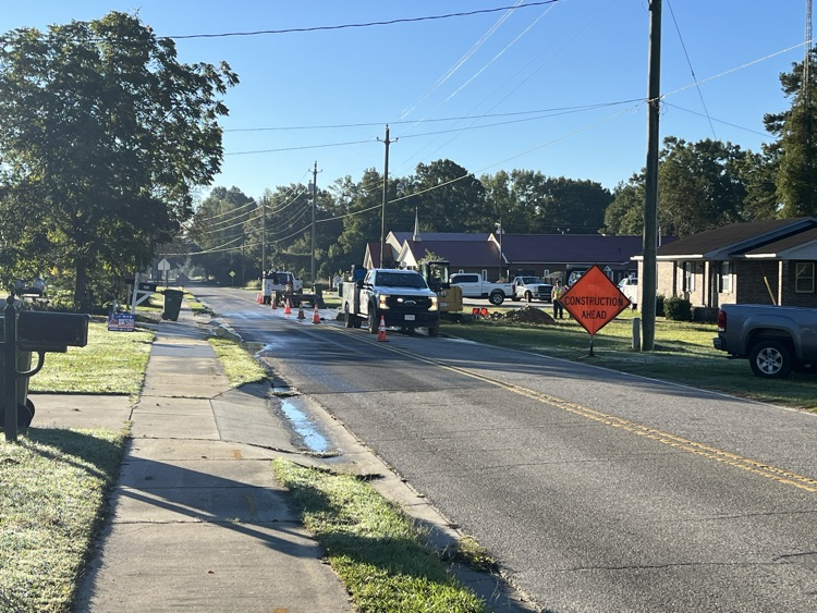 one lane road