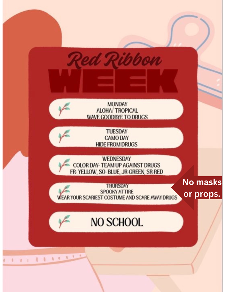 Red Ribbon Week Flyer