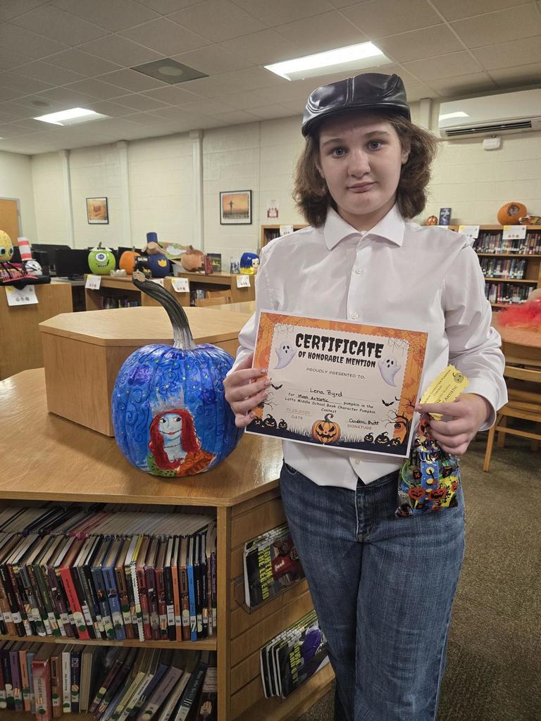 Most Artistic Pumpkin