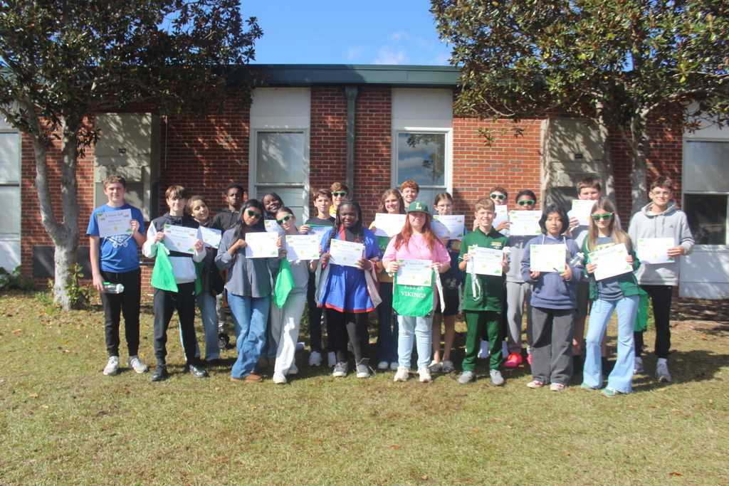 8th Grade All A Honor Roll