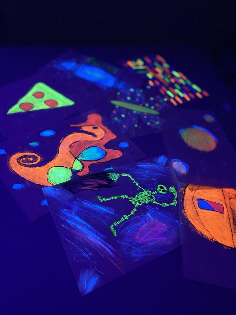 Glow Oil Pastels