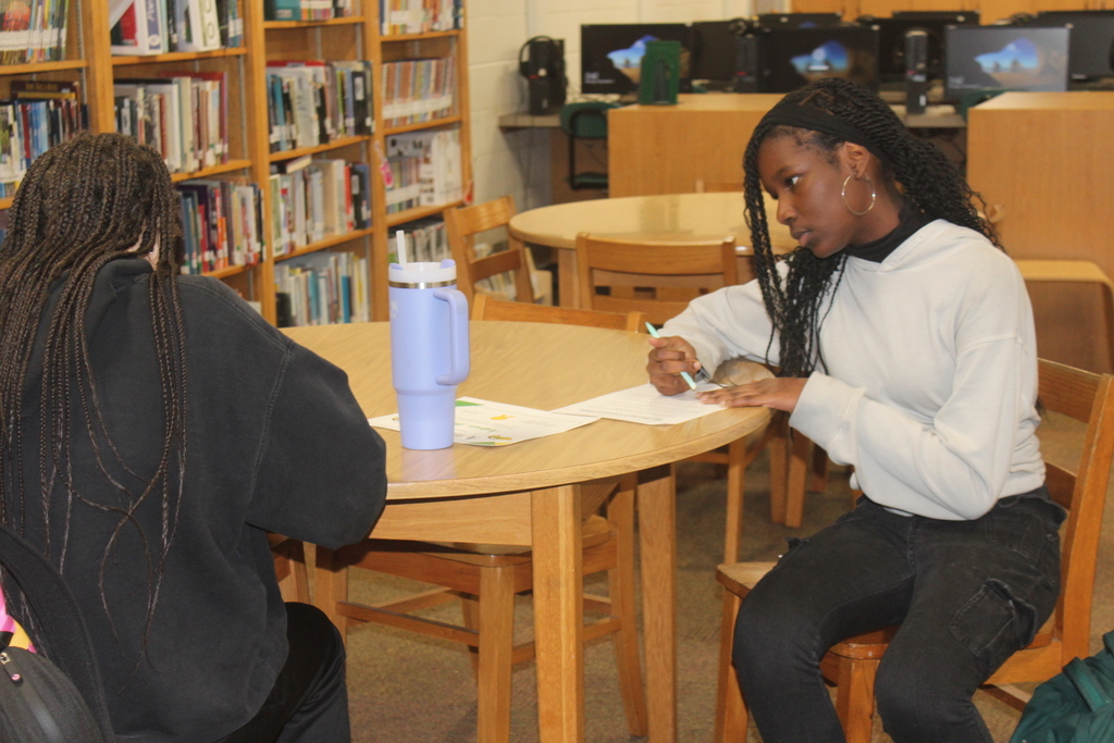 Student Council delegates swear in.