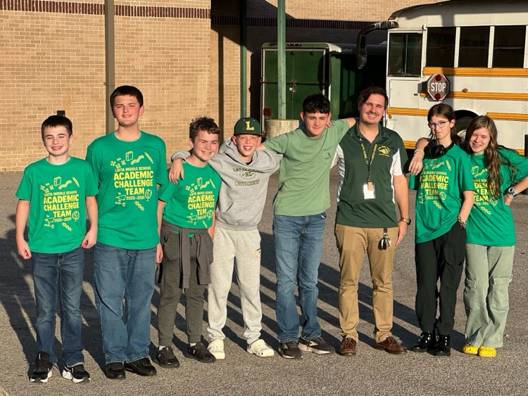 some members of the LMS Academic Challenge Team - 1st match