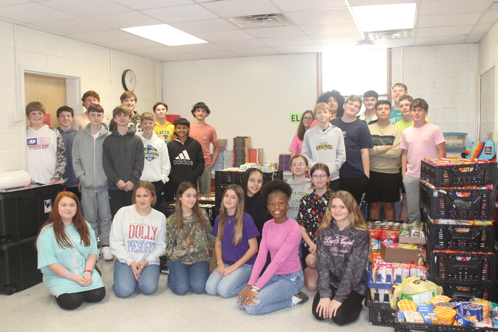 7th Grade NJHS members