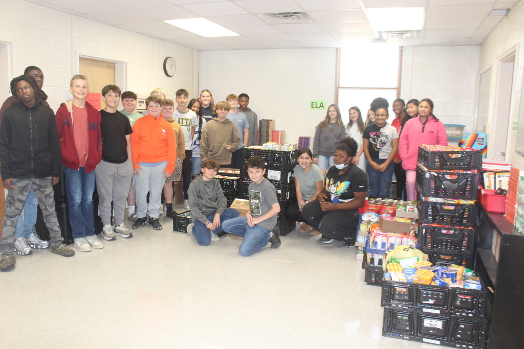 8th grade NJHS members