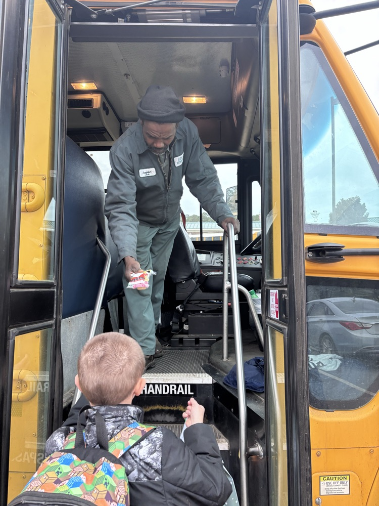 Spreading holiday cheer!