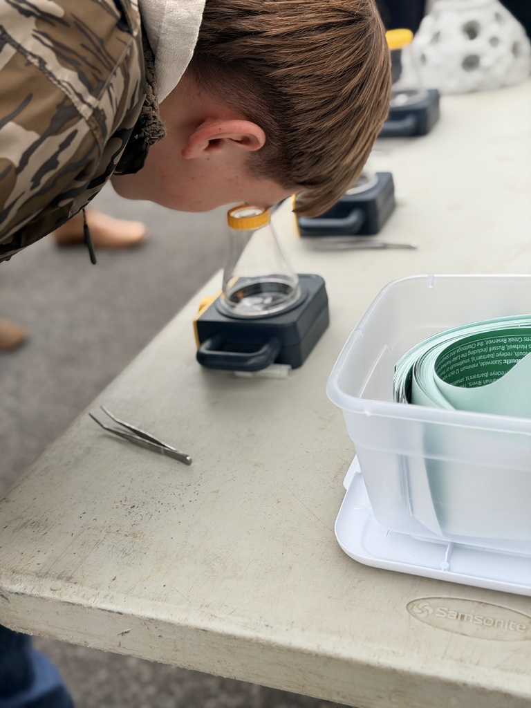 8th Grade Students at SC DNR Field Trip 8