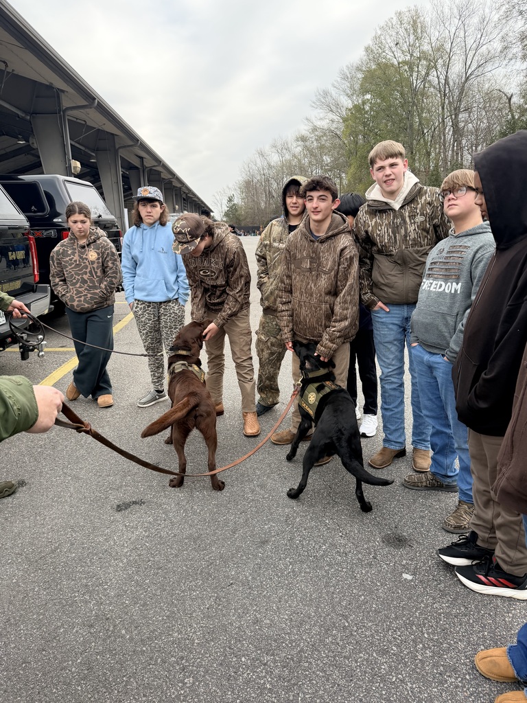 8th Grade Students at SC DNR Field Trip 7