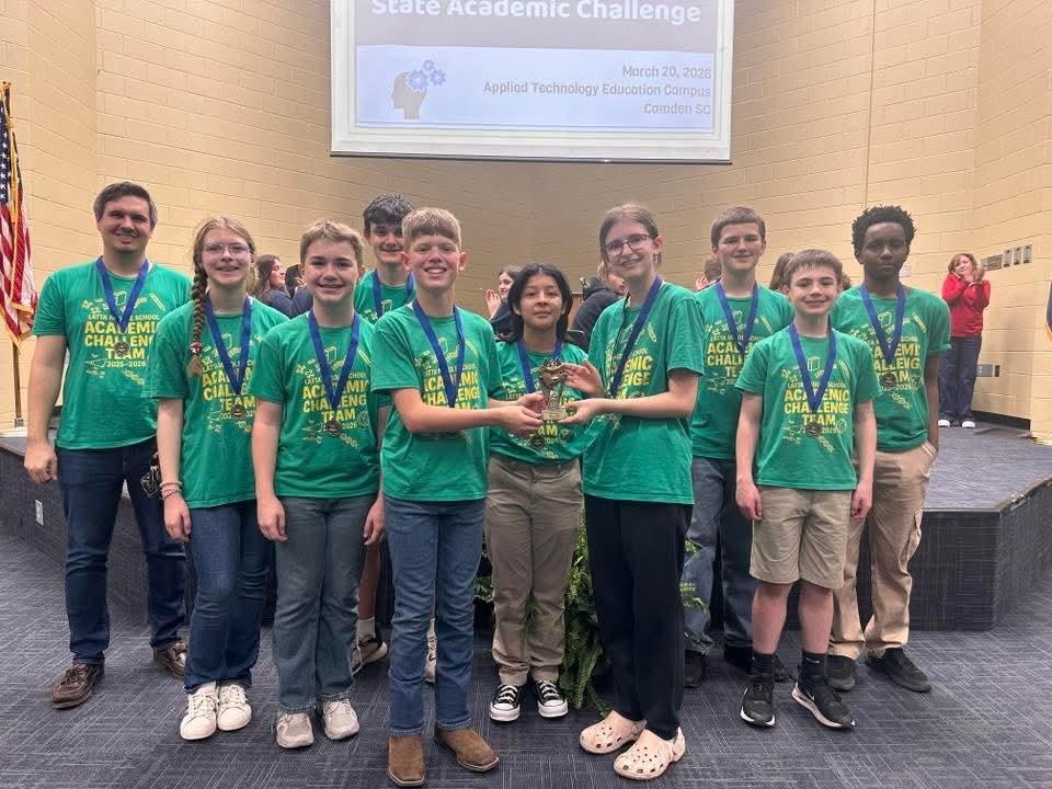 LMS Academic Challenge are state runners-up!