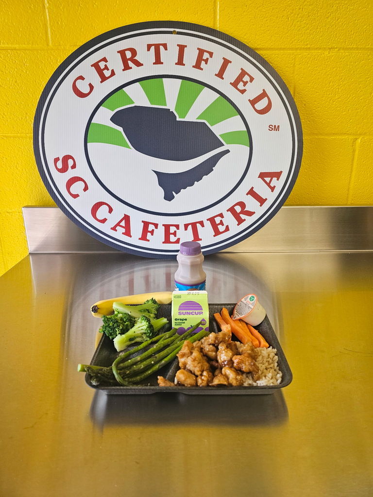 Picture of a tray served with asparagus at LMS/LHS