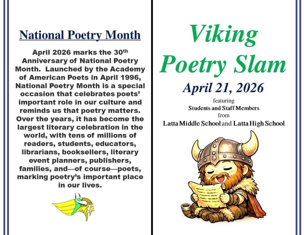 Students participate in the Viking Poetry Slam!