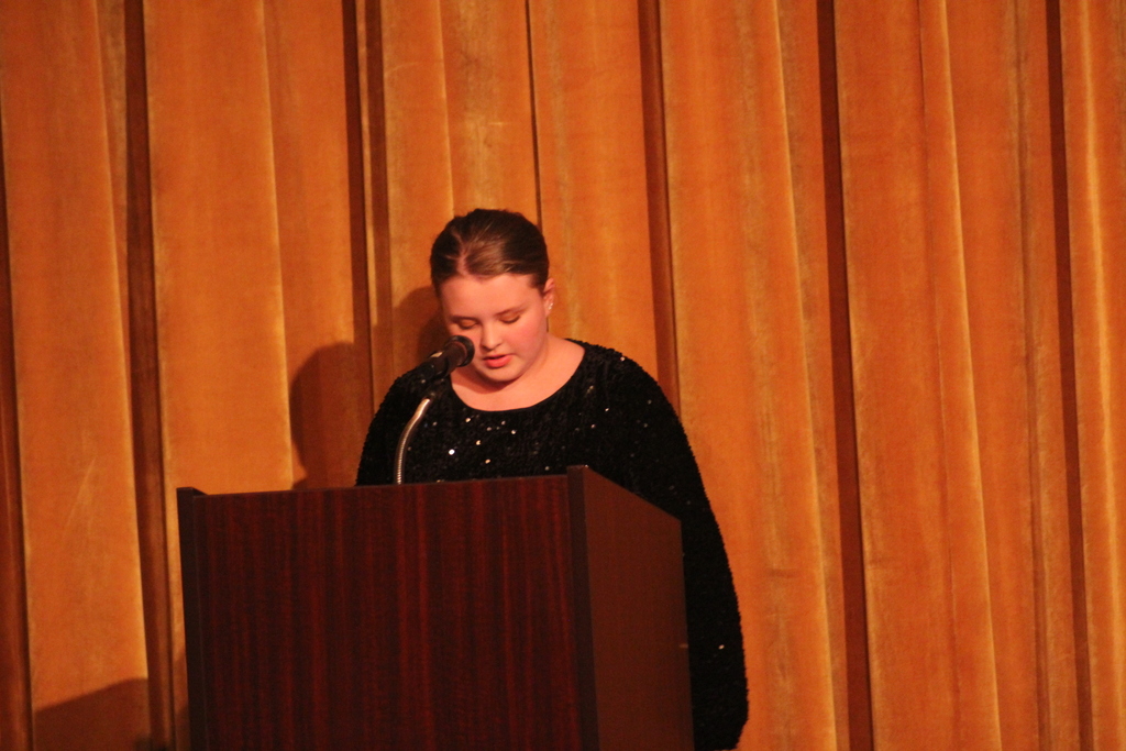 Students participate in the Viking Poetry Slam!