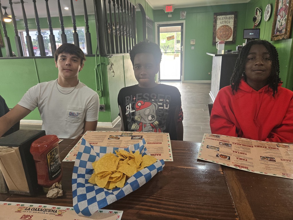 Yearbook students attend the End-of-the-Year Luncheon!
