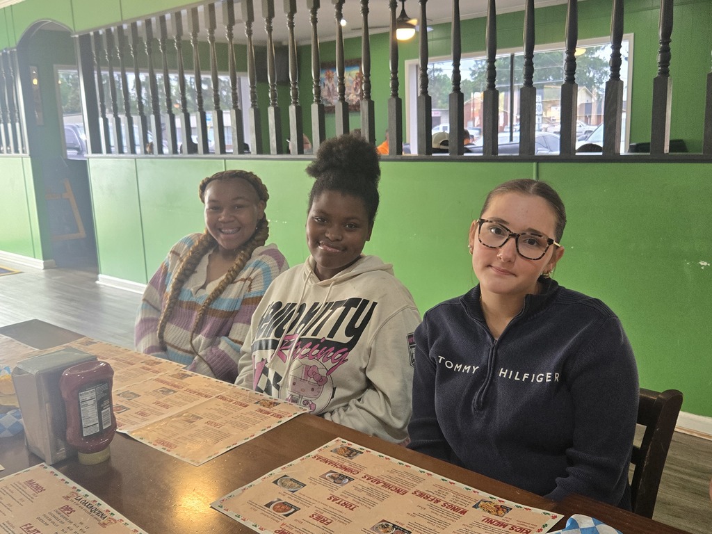 Yearbook students attend the End-of-the-Year Luncheon!