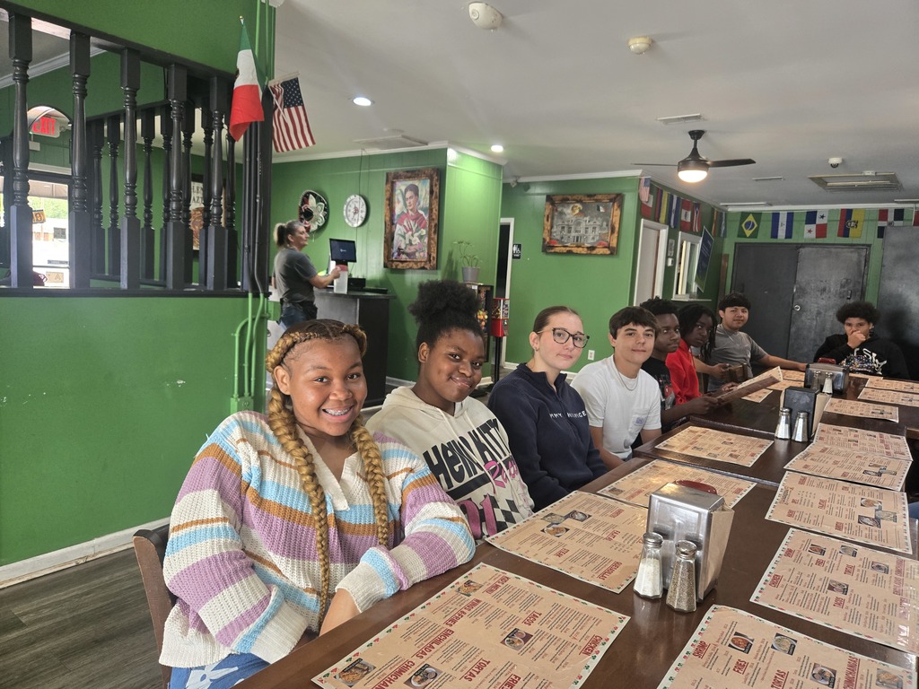 Yearbook students attend the End-of-the-Year Luncheon!